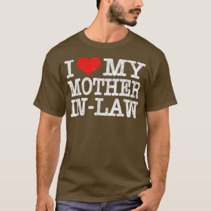 Ich Liebe meine Mutter im Recht auf lustige Eltern T-Shirt