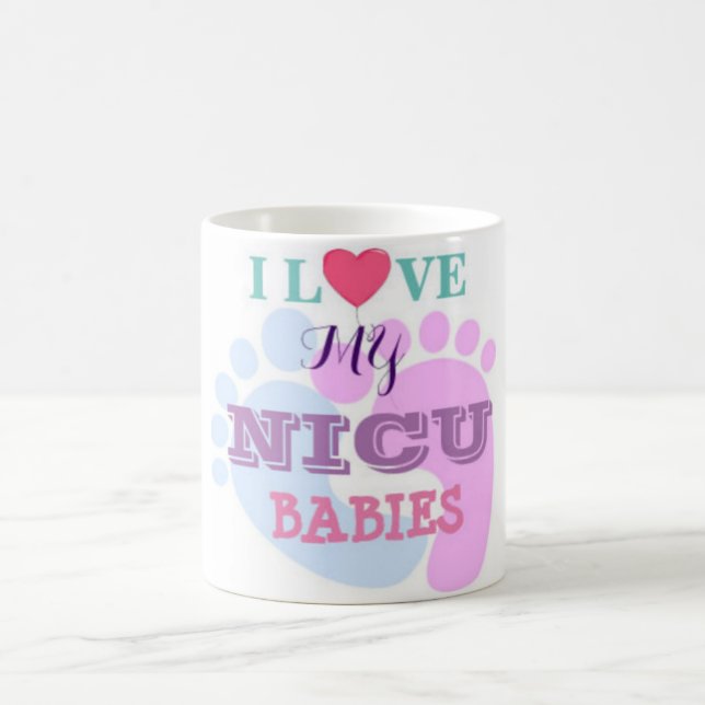 Ich Liebe meine NICU Babies Tasse (Mittel)