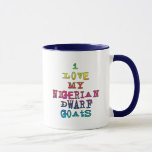 Ich Liebe meine nigerianischen Zwergziegen Tasse
