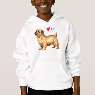 Ich Liebe meine Norfolk Terrier Hoodie