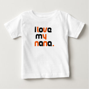 Ich liebe meine Oma Baby T-shirt