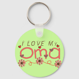 Ich Liebe meine OMA-Geschenke Schlüsselanhänger
