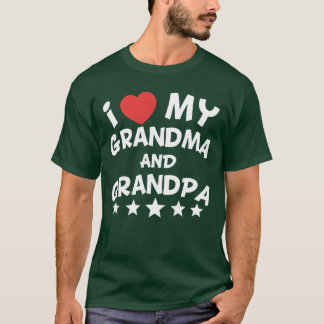 Ich liebe meine Oma und meinen Opa Freund T-Shirt