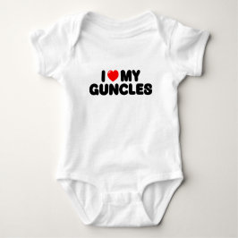 Ich Liebe meine Onkel. Baby Bodysuit Strampler