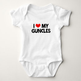 Ich Liebe meine Onkel. Baby Bodysuit Strampler