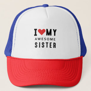 Ich Liebe meine phantastische Schwester Truckerkappe