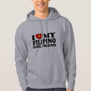 Ich Liebe meine philippinische Freundin Hoodie