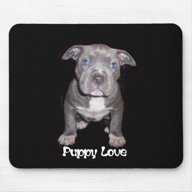 Ich Liebe meine Pit Bull Mousepad (Vorne)
