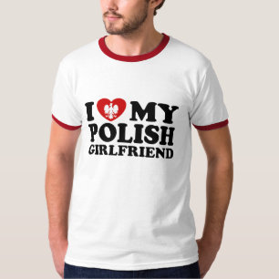 Ich Liebe meine polnische Freundin T-Shirt