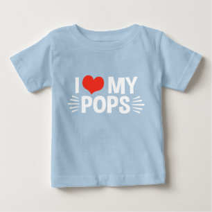 Ich Liebe meine Pop Baby T-shirt