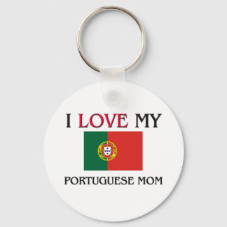 Ich Liebe meine portugiesische Mama Schlüsselanhänger