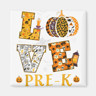 Ich Liebe meine Pre K Pumpkins Prek Halloween-Lehr Magnet
