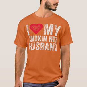 Ich Liebe meine rauchende heiße Eheschließung Funn T-Shirt