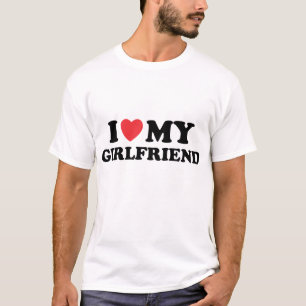 Ich Liebe meine Schauspielerin Girlfriend Funny Bo T-Shirt