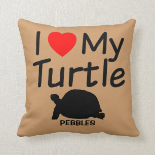 Ich Liebe meine Schildkröte Kissen