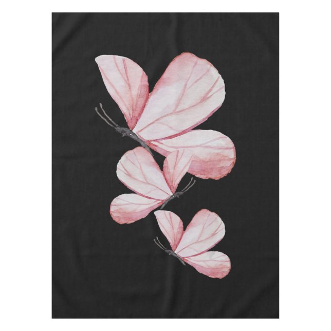 Ich Liebe meine Schmetterlingsgeschenke Tischdecke (Vorderseite)
