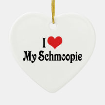 Ich Liebe meine Schmoopie-Ornament