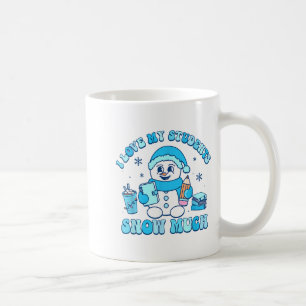Ich liebe meine Schüler Schnee viel Winter Lehrer Kaffeetasse