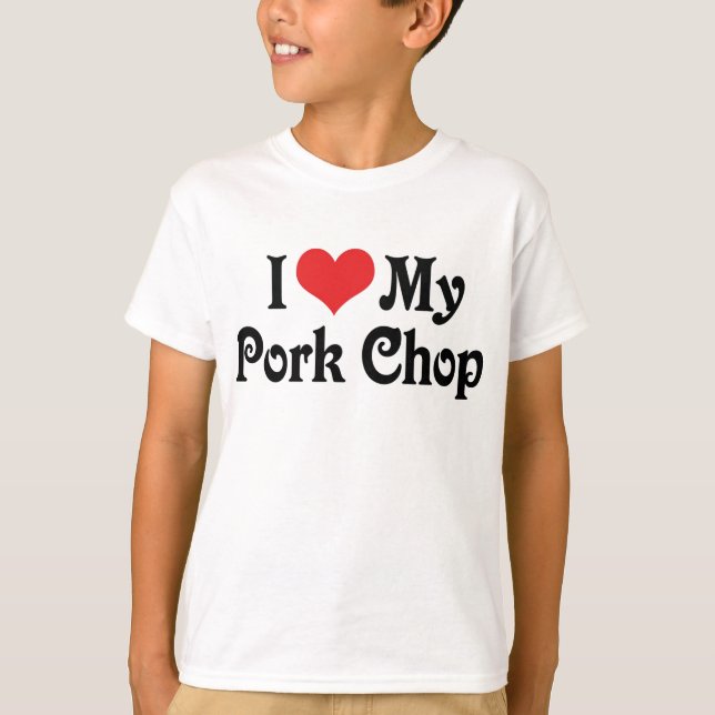 Ich Liebe meine Schweinehälfte T-Shirt (Vorderseite)