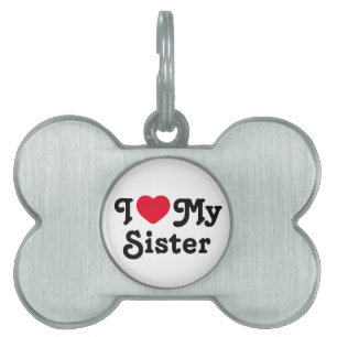 Ich Liebe meine Schwester Tiermarke