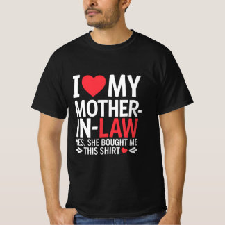 Ich Liebe meine Schwiegermutter T-Shirt