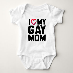 ICH LIEBE MEINE SCHWULE MUTTER BABY STRAMPLER