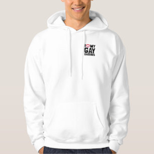 Ich liebe meine schwulen Väter -.png Hoodie