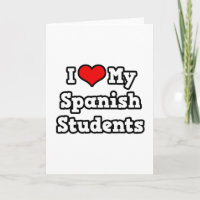Ich Liebe meine Spanischschüler