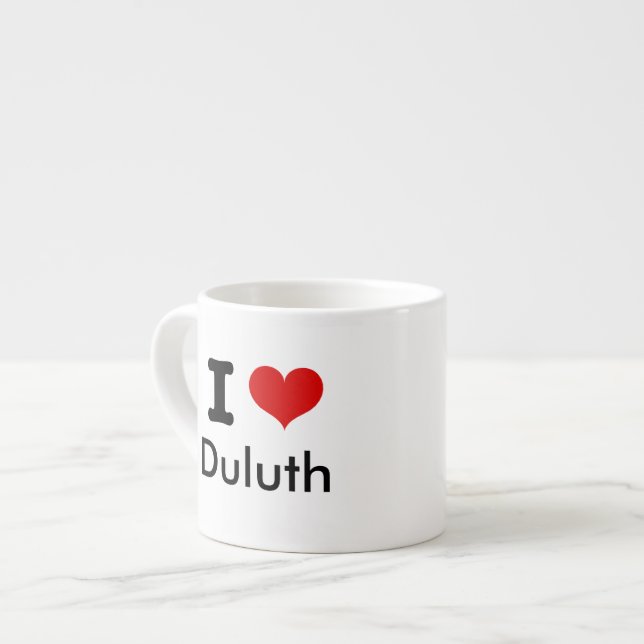 Ich Liebe meine Stadt Espressotasse (Vorderseite Links)