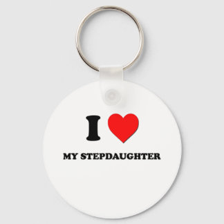 Ich Liebe meine Steptochter Schlüsselanhänger
