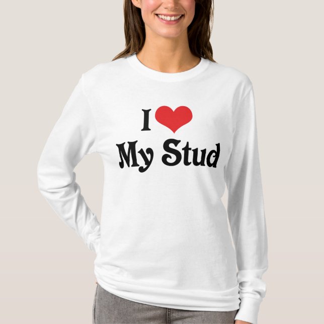 Ich Liebe meine Stute T-Shirt (Vorderseite)