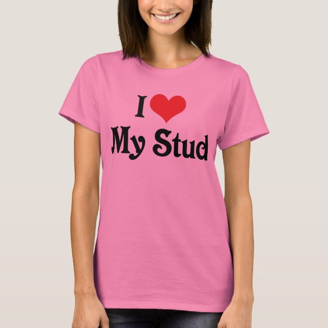 Ich Liebe meine Stute T-Shirt (Vorderseite)