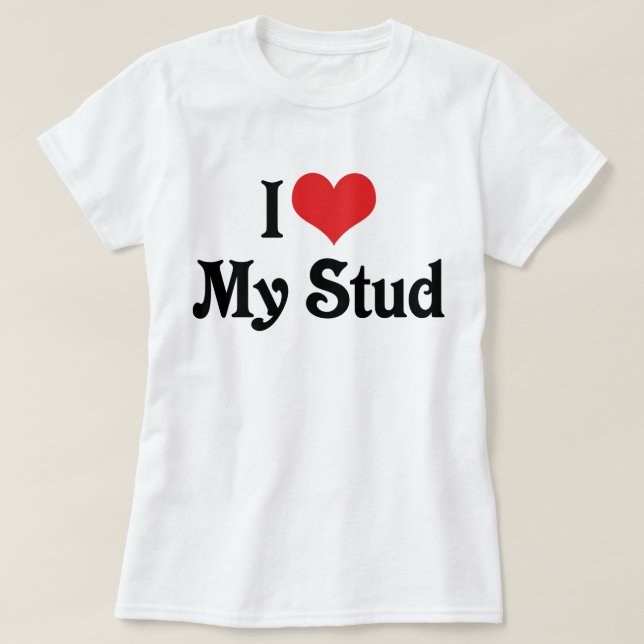 Ich Liebe meine Stute T-Shirt (Design vorne)