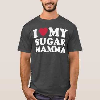 Ich liebe meine Sugar Mamma vintage Freunde Freund T-Shirt