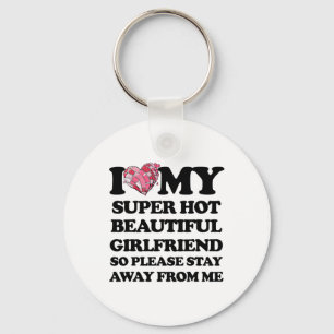 Ich Liebe meine Super Hot Girlfriend Herz Liebe Va Schlüsselanhänger