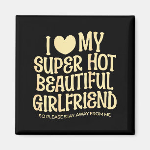Ich liebe meine superheiße schöne Freundin Gf Zita Magnet