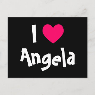 Ich Liebe meine süße Postkarte