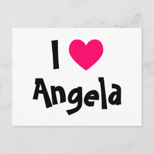 Ich Liebe meine süße Postkarte