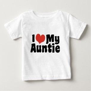 Ich Liebe meine Tante Baby T-shirt