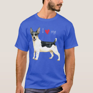 Ich Liebe meine Teddy Roosevelt Terrier T-Shirt