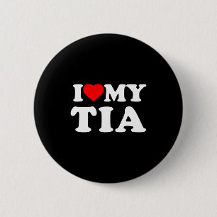 Ich liebe meine Tia-Heart-Familie Oma Langarm Button