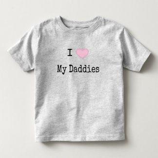 Ich Liebe meine Vaters Kleinkind T-shirt