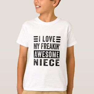 Ich liebe meine verrückte großartige Nichte - Fami T-Shirt