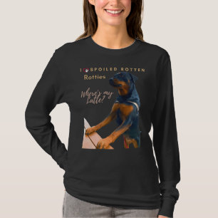 Ich Liebe meine verwöhnte Rotten Rottie T-Shirt