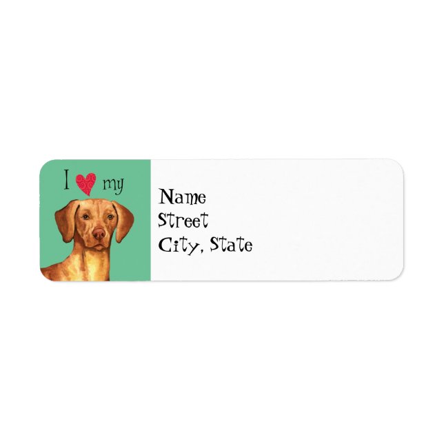 Ich Liebe meine Vizsla (Vorne)