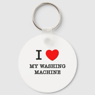 Ich Liebe meine Waschmaschine Schlüsselanhänger
