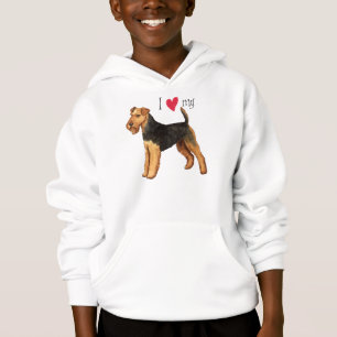 Ich Liebe meine Welsh Terrier Hoodie