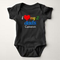 Ich Liebe meine zwei Vater Gay Pride Custom