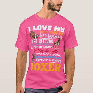 Ich Liebe meinem Hintern Wiggling Boxer Dog Lover T-Shirt