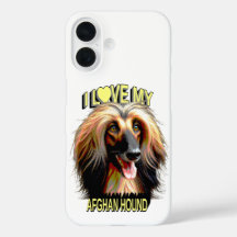 Ich liebe meinen Afghanischen Windhund – Elegantes